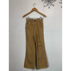 Women's Reformation Jeans Tan Trouser Jeans Sz 24
